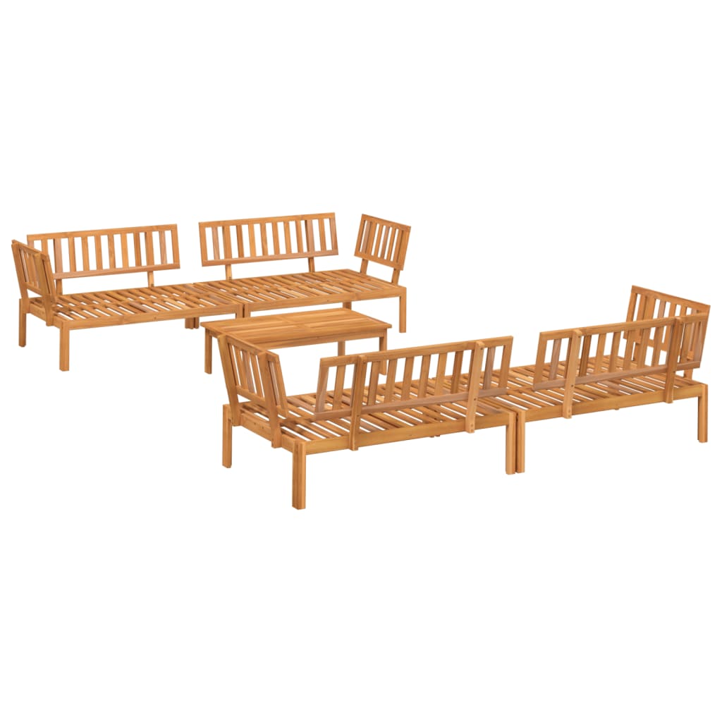 Pallet Sofa Set | Natural Wood | Solid Acacia wood | Standard | Modular