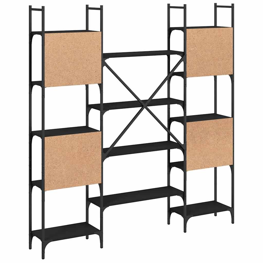 Bookshelf | Black | Engineered wood | Large | Bookshelf | Rectangular