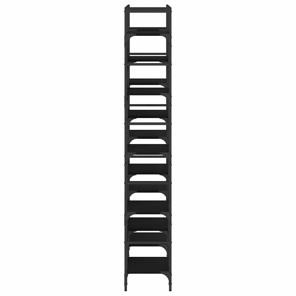 Bookshelf | Black | Engineered wood | Large | Bookshelf | Rectangular