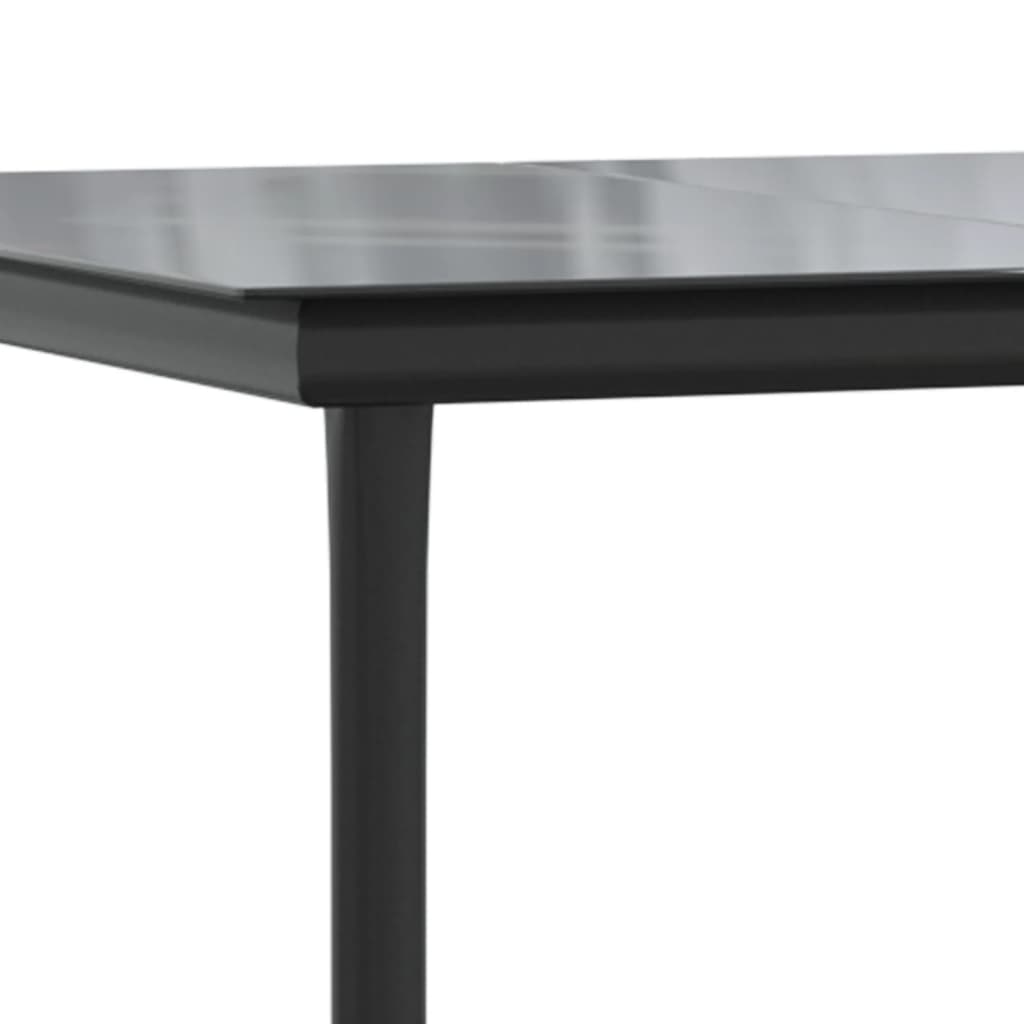 Garden Dining Set | Grey, Black, Dark Grey