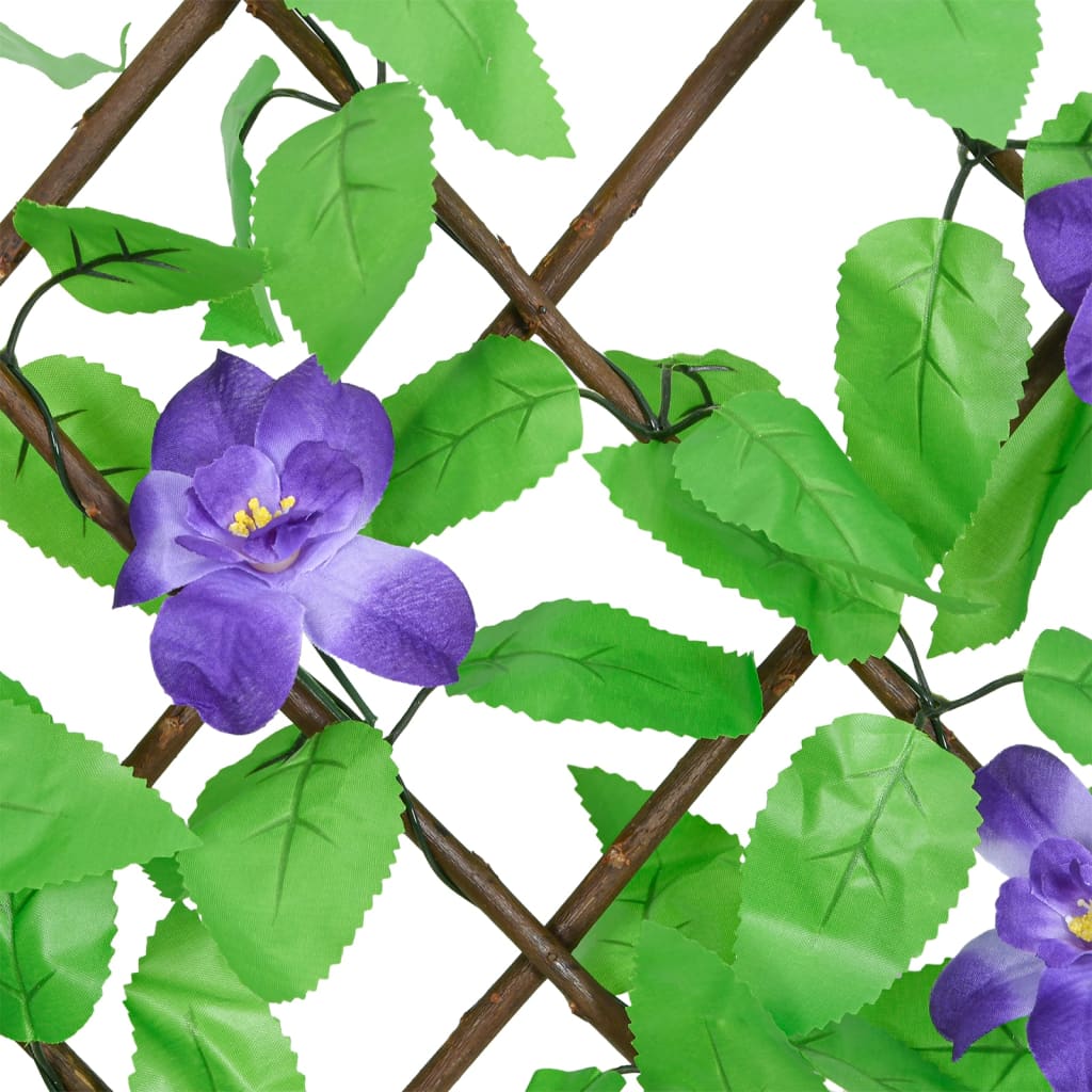  Artificial Ivy Trellis Expandable Green 180x20 cm