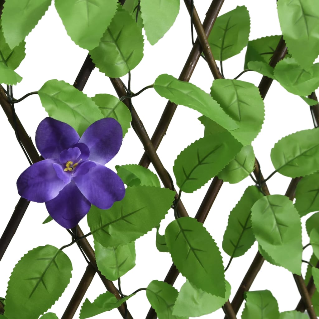  Artificial Ivy Trellis Expandable Green 180x70 cm