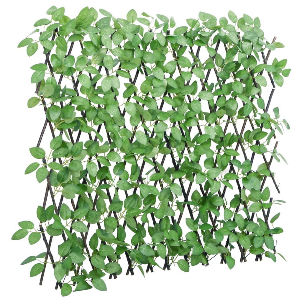 vidaXL Artificial Ivy Trellis Expandable 5 pcs Green 180x65 cm