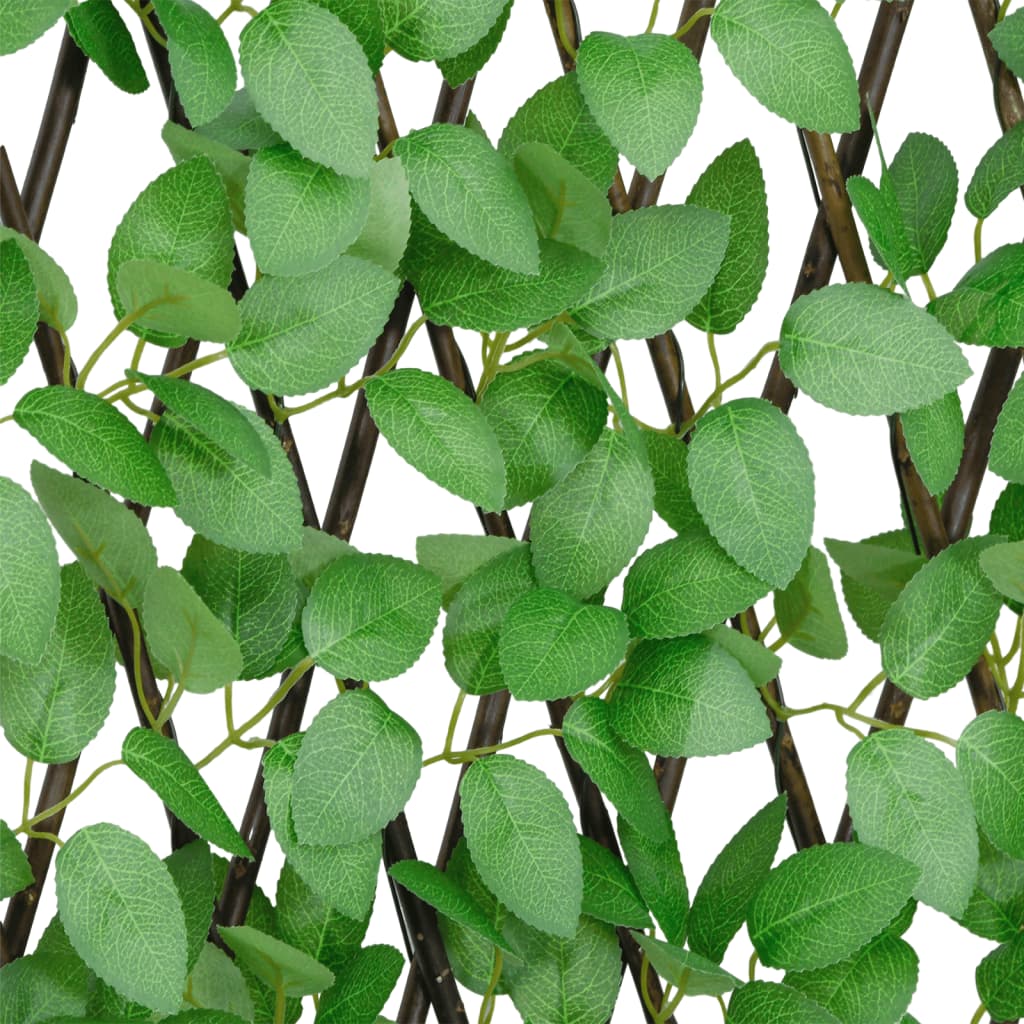 vidaXL Artificial Ivy Trellis Expandable 5 pcs Green 180x65 cm