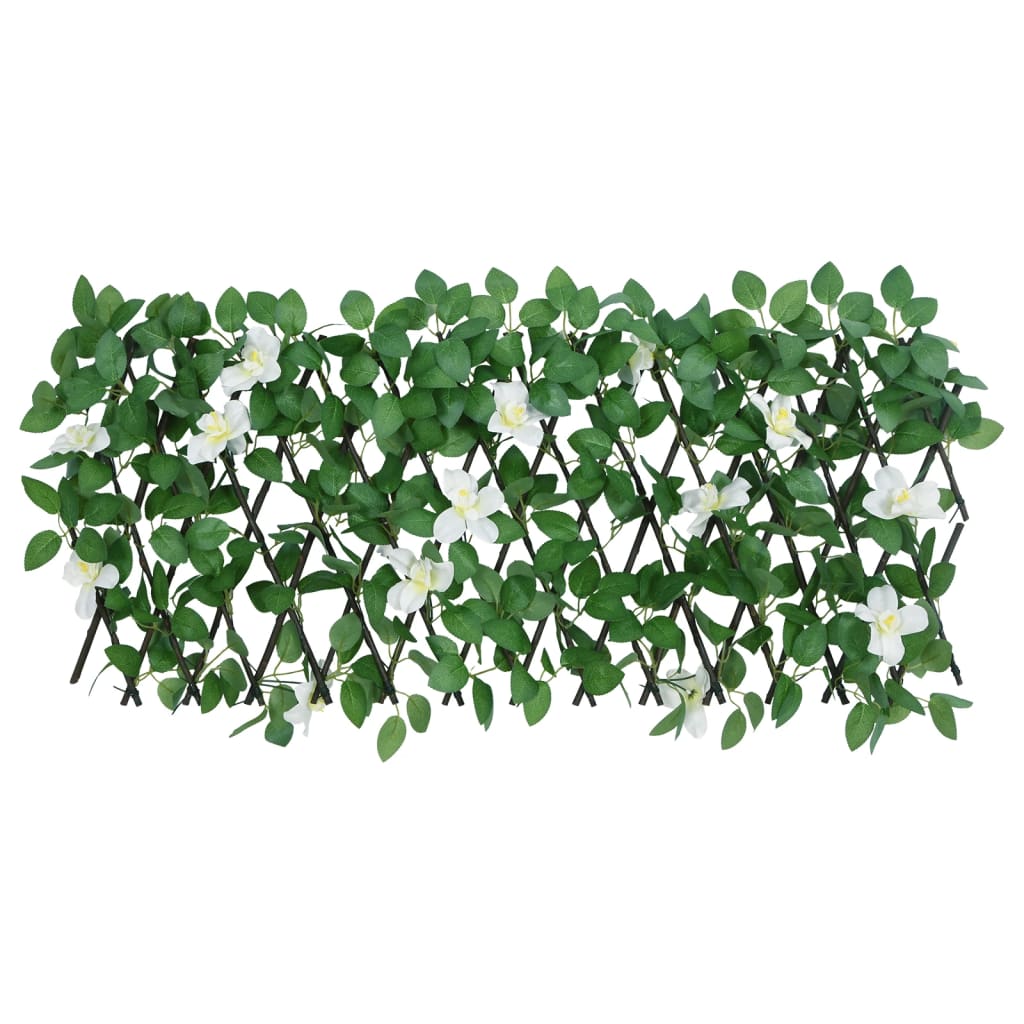 vidaXL Artificial Ivy Trellis Expandable Green 180x30 cm