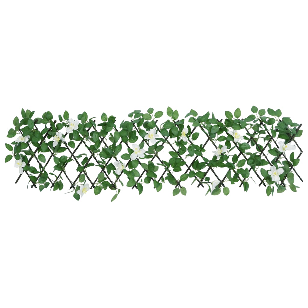 vidaXL Artificial Ivy Trellis Expandable Green 180x30 cm