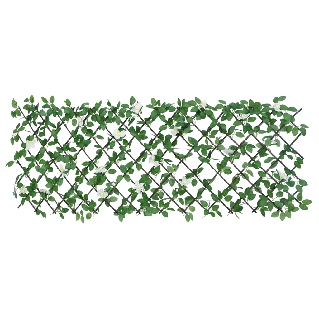 vidaXL Artificial Ivy Trellis Expandable Green 5 pcs 186x30 cm