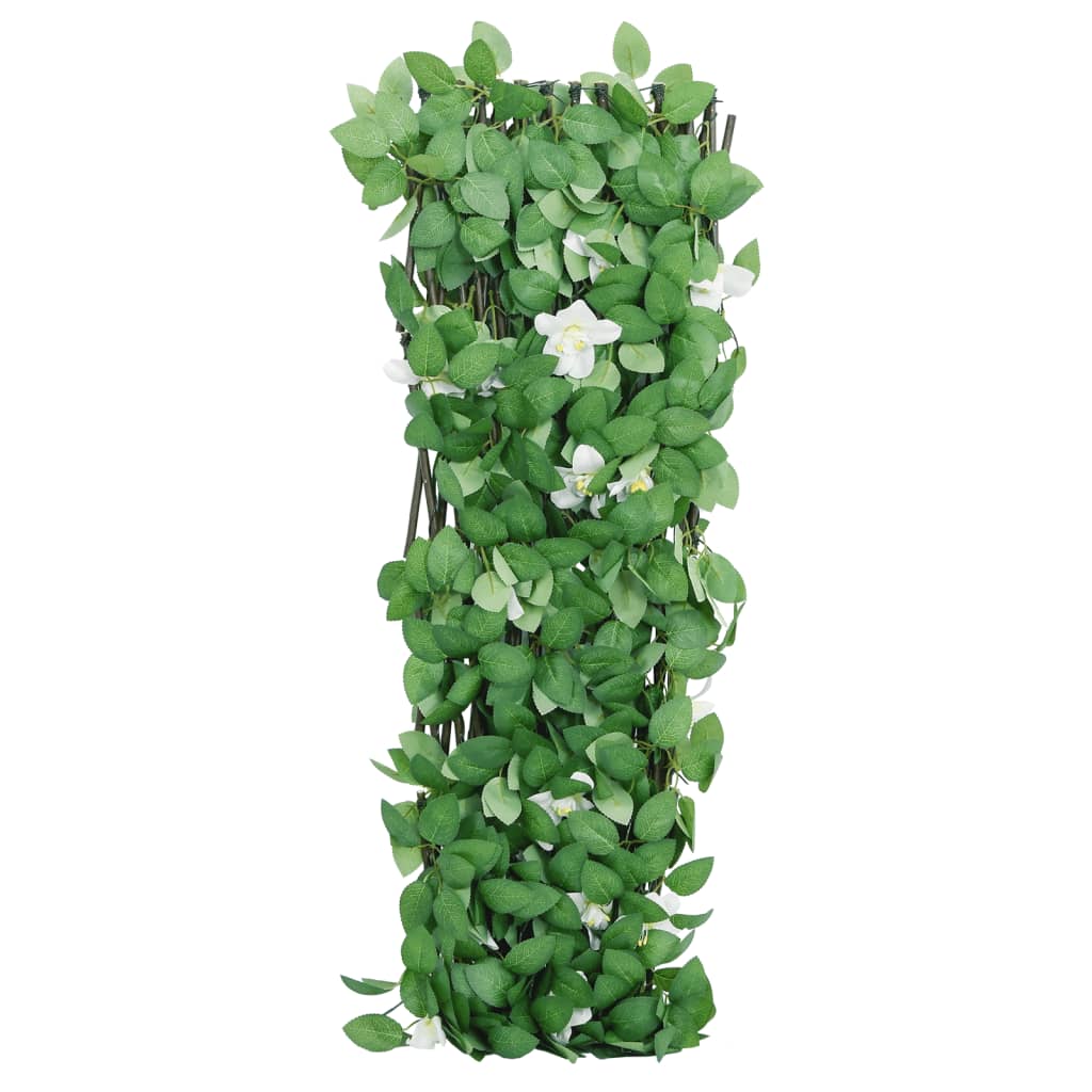 vidaXL Artificial Ivy Trellis Expandable Green 5 pcs 186x30 cm