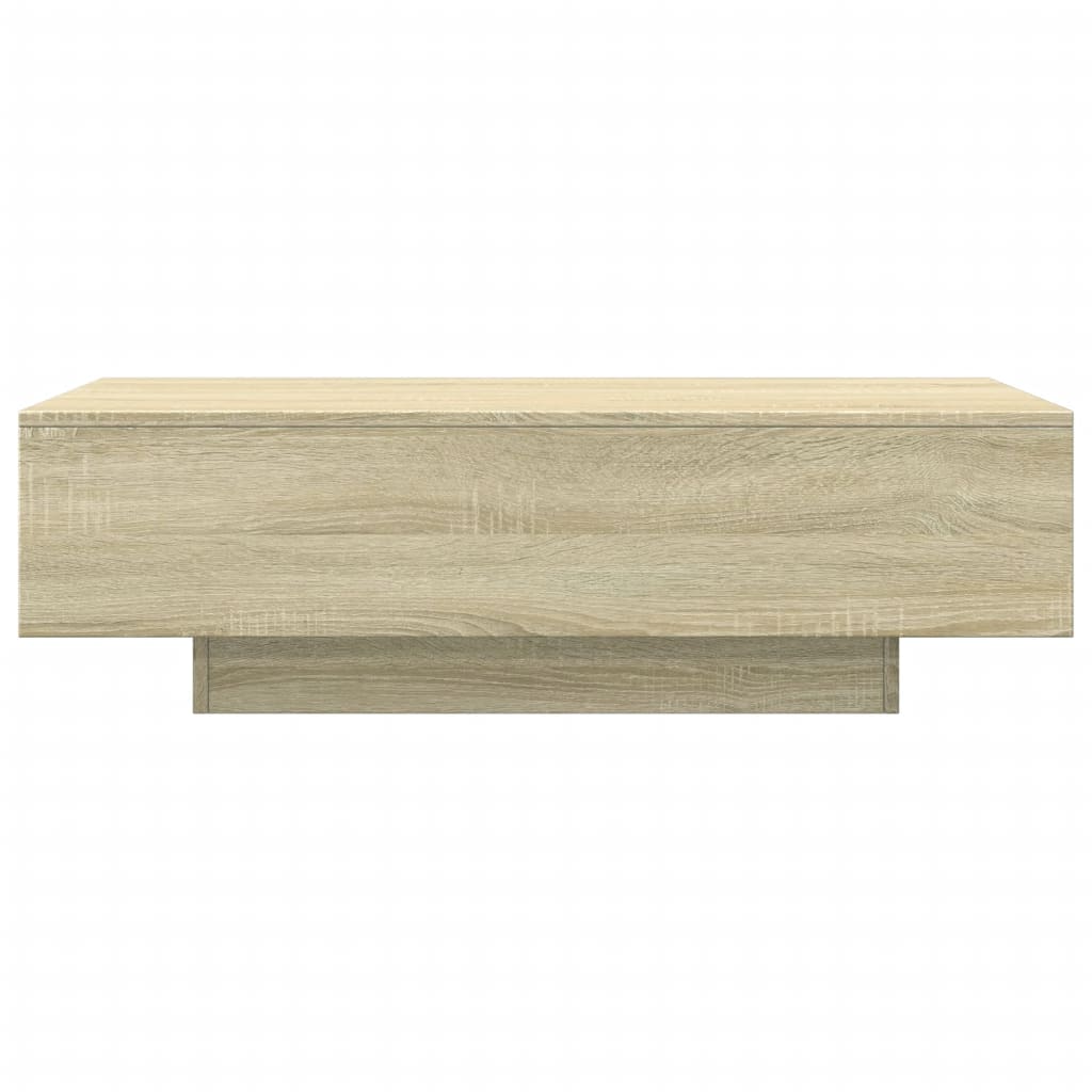 vidaXL Coffee Table Sonoma Oak 100x49.5x31 cm Engineered Wood