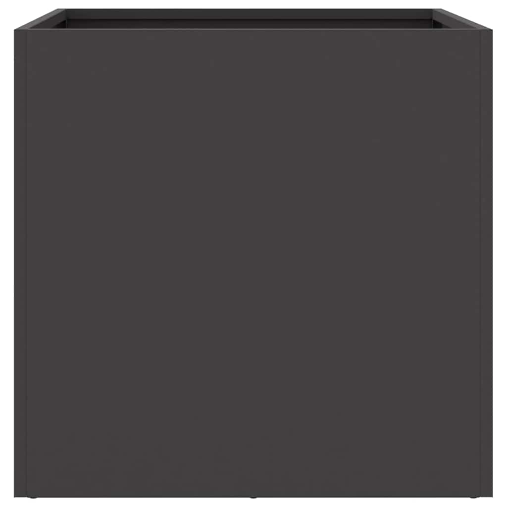 Planter Black 42x40x39 cm Steel