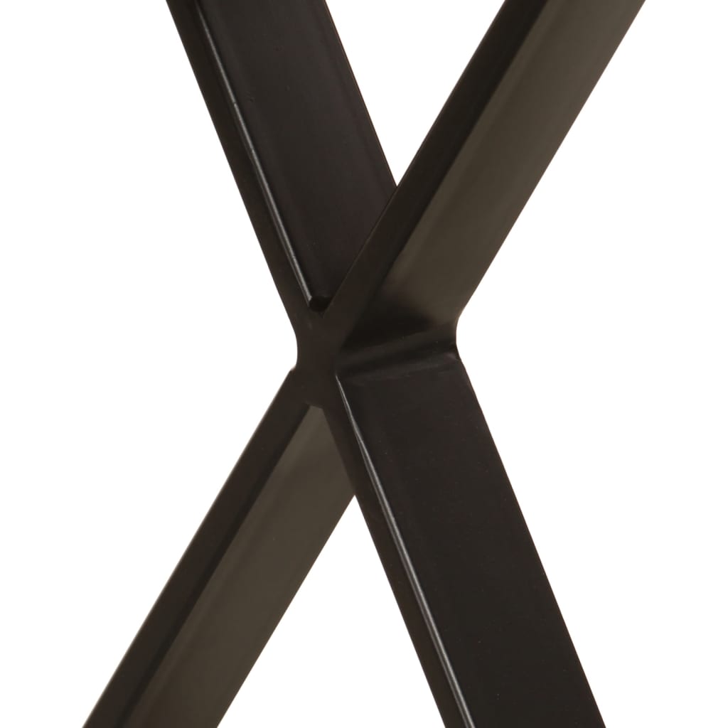 vidaXL Bench with Live Edge 105 cm Solid Wood Mango