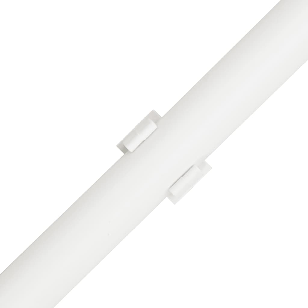 vidaXL Cable Trunkings with Clips Ø20 mm 30 m PVC