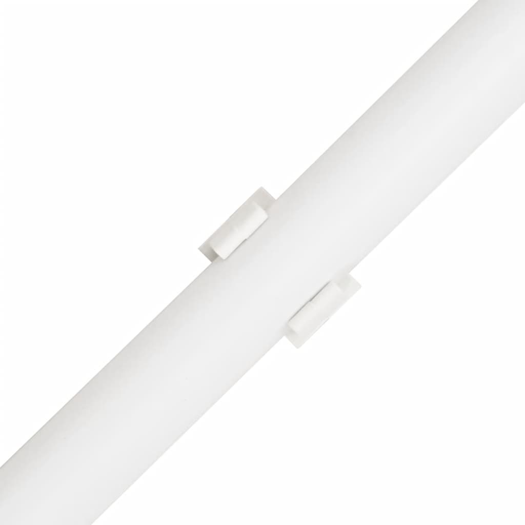 vidaXL Cable Trunkings with Clips Ø25 mm 10 m PVC