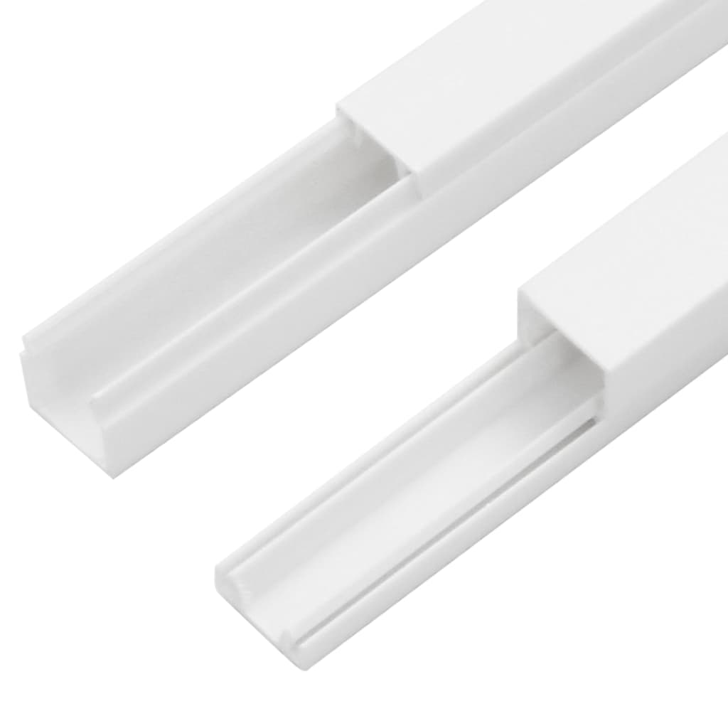 vidaXL Cable Trunking 10x10 mm 10 m PVC