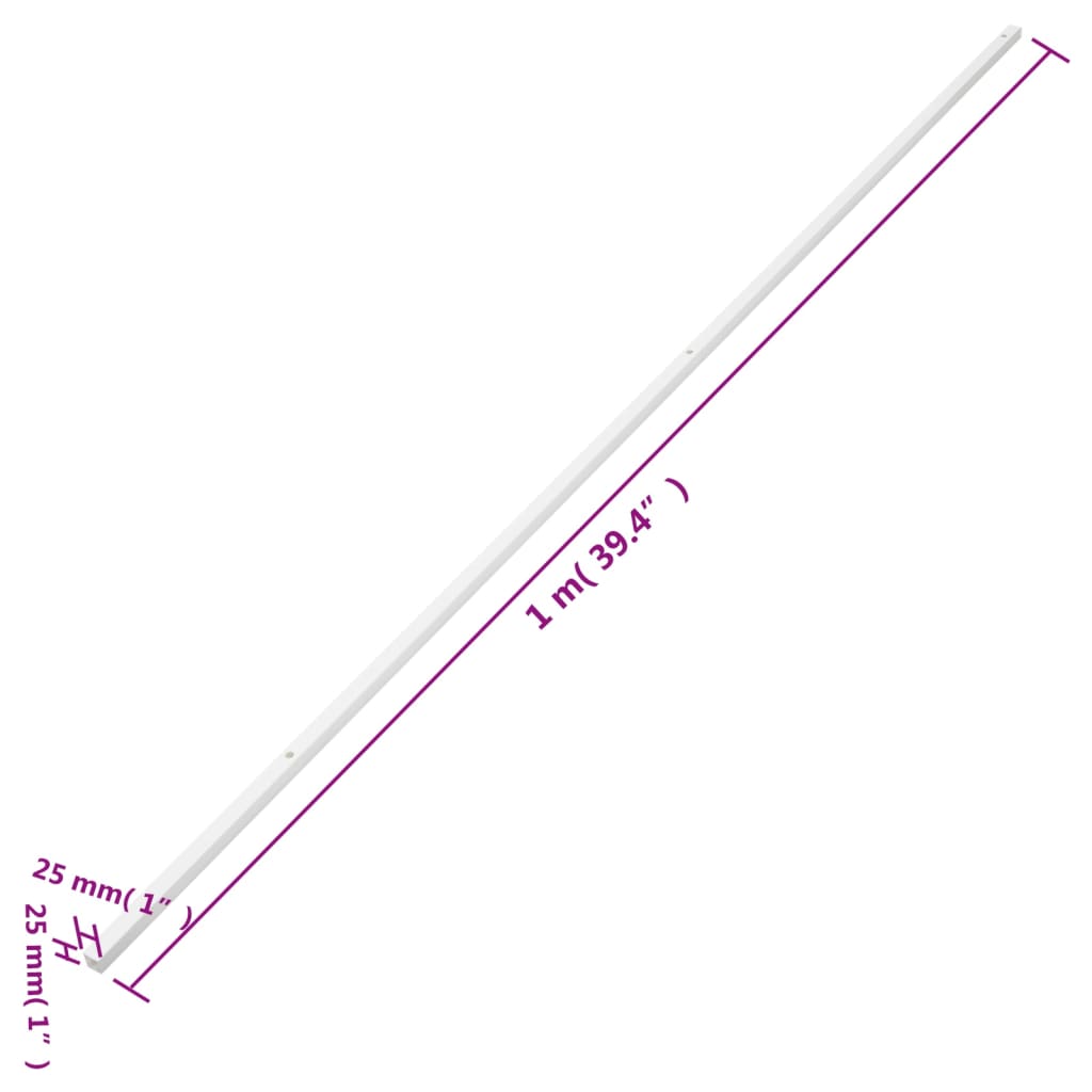 Cable Trunking 25x25 mm 10 m PVC