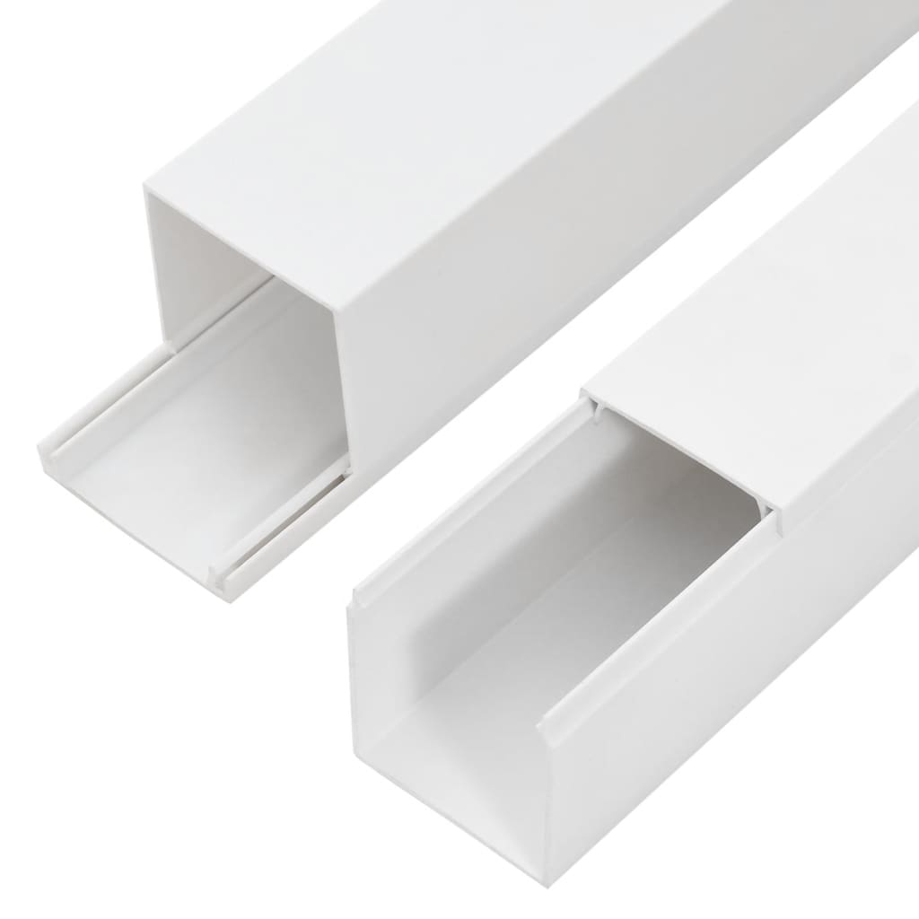 vidaXL Cable Trunking 100x60 mm 10 m PVC