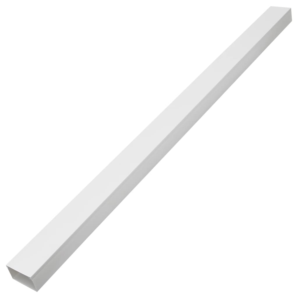 vidaXL Cable Trunking Self-Adhesive 100x40 mm 30 m PVC