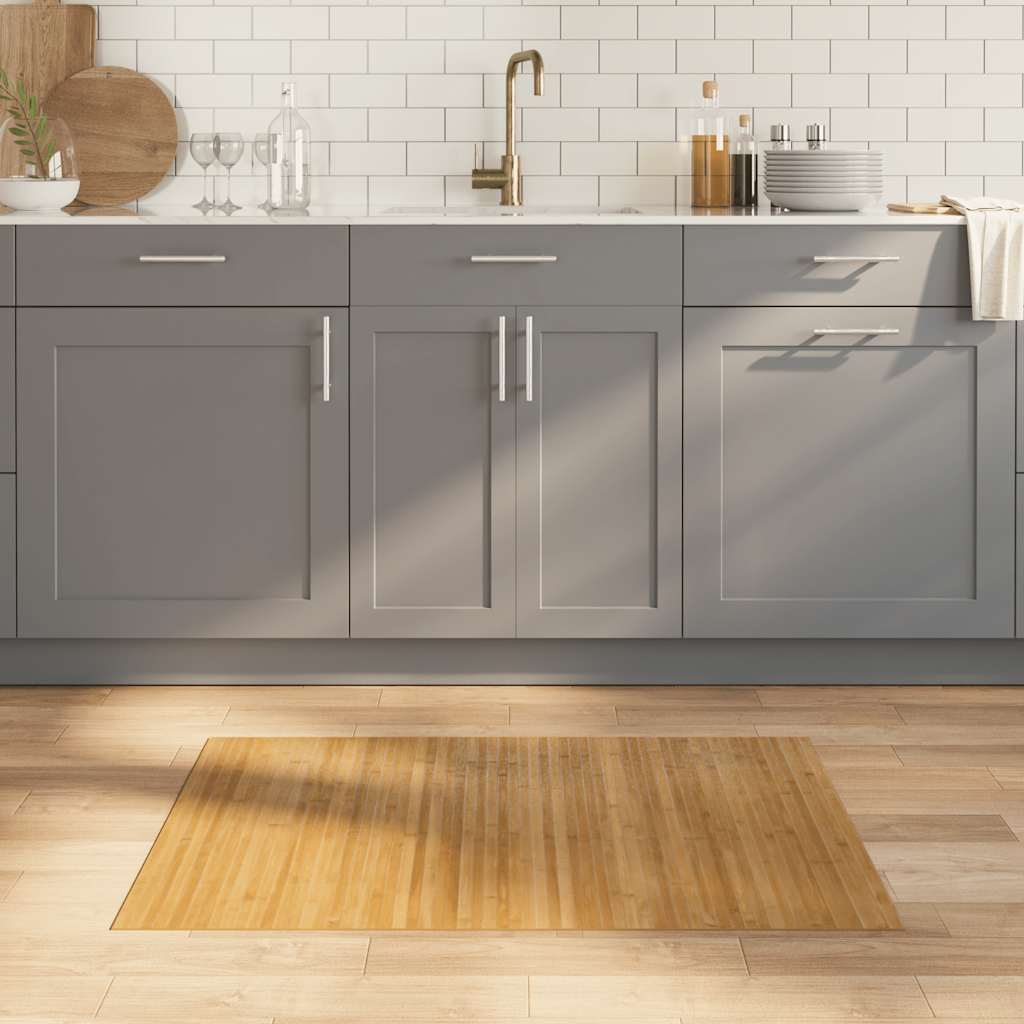 Rug Rectangular Nature 70x100 cm Bamboo