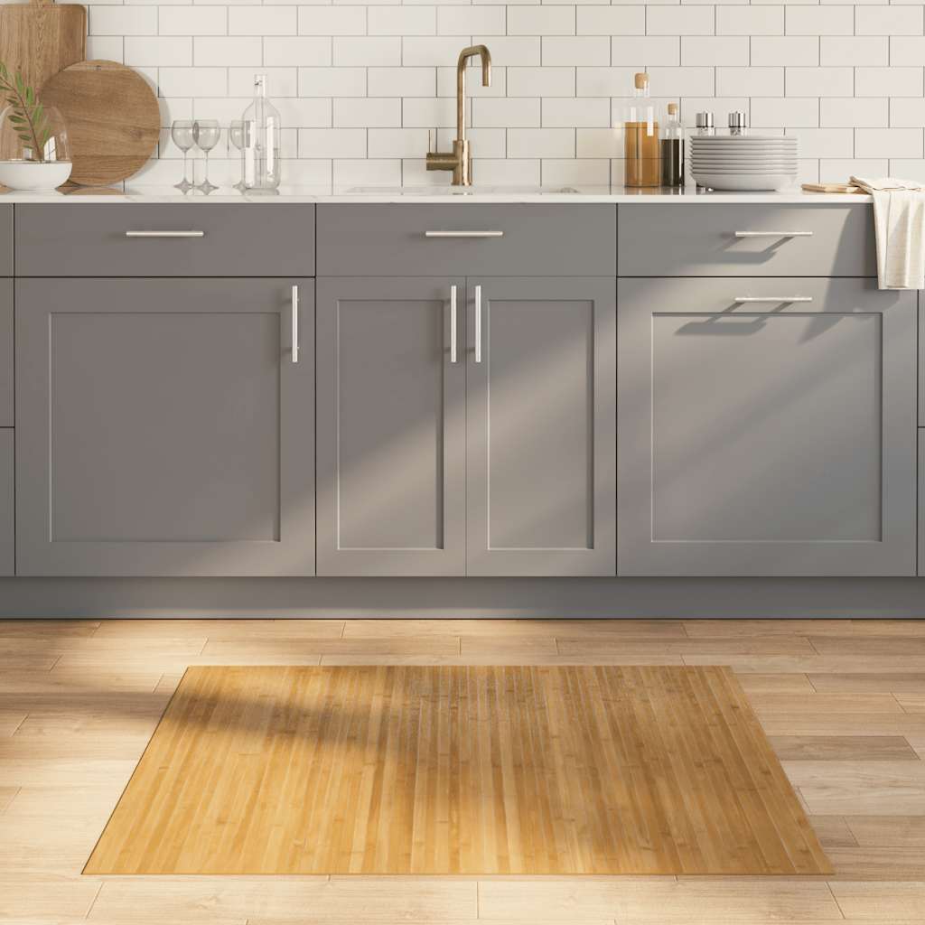 Rug Rectangular Nature 80x100 cm Bamboo