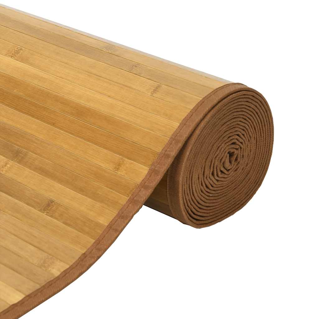 Rug Rectangular Natural80x100 cm Bamboo