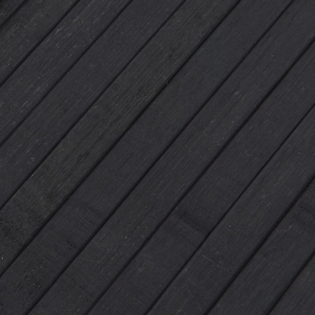 Rug Rectangular Grey80x200 cm Bamboo