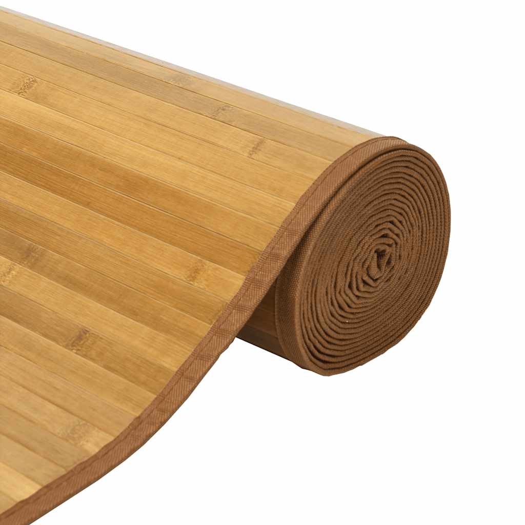 Rug Rectangular Natural80x1000 cm Bamboo
