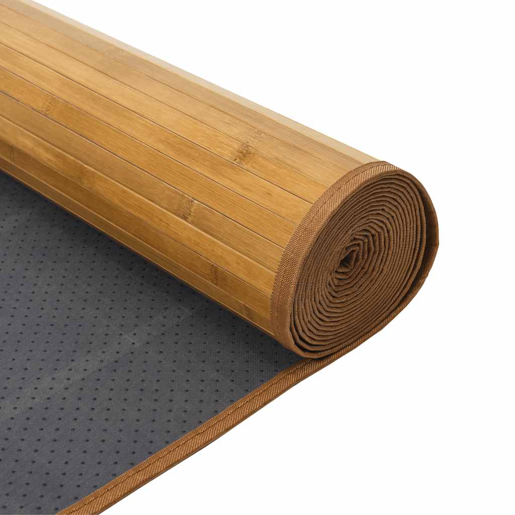 Rug Rectangular Natural80x1000 cm Bamboo