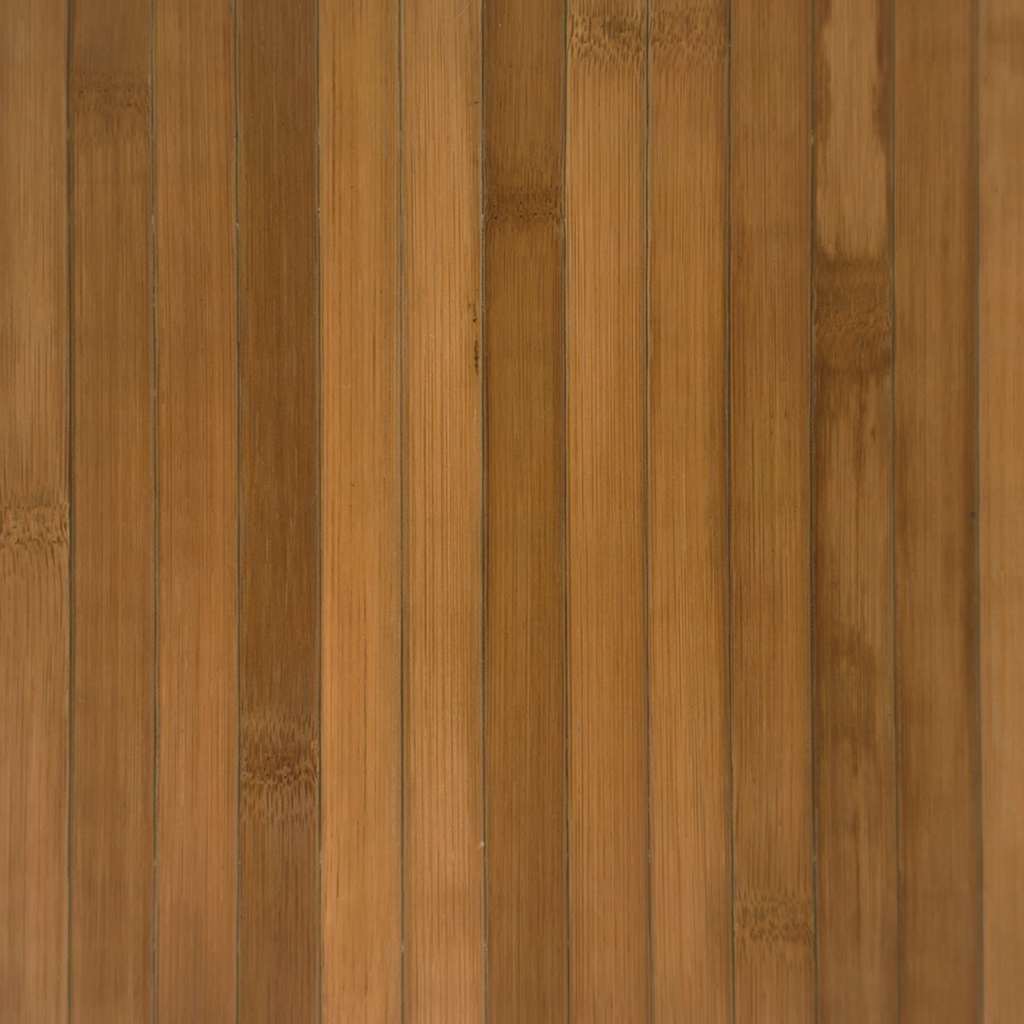 Rug Rectangular Brown80x1000 cm Bamboo