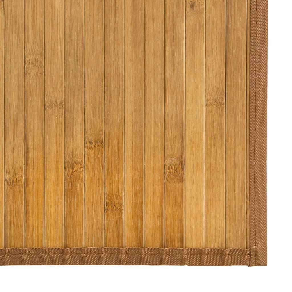 Rug Square Natural100x100 cm Bamboo
