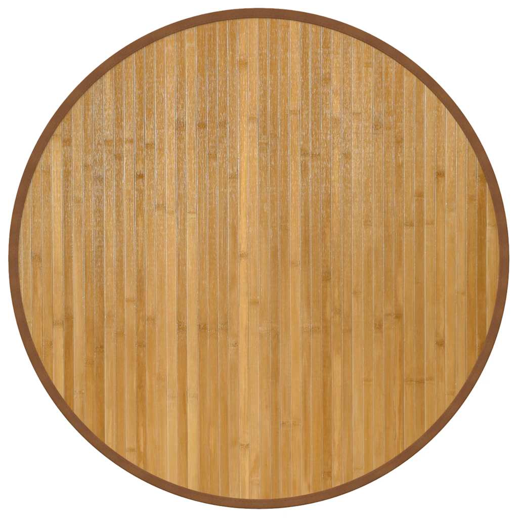 Rug Round Natural80 cm Bamboo