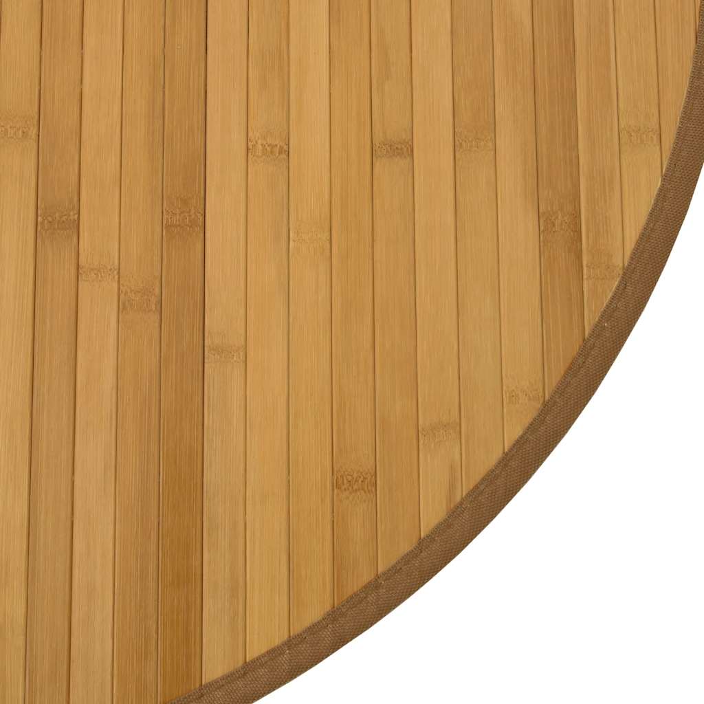 Rug Round Natural80 cm Bamboo