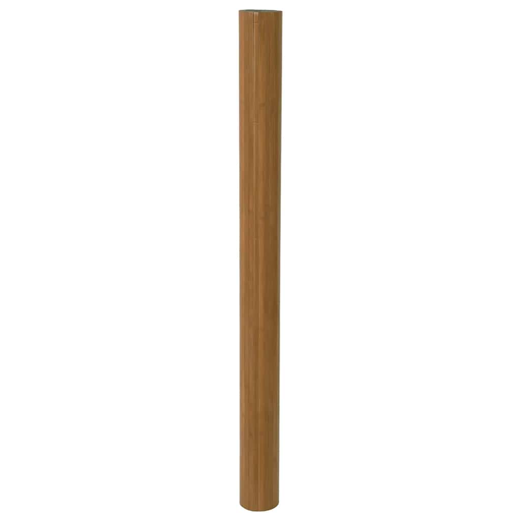 Room Divider Brown Width 250 cm Height 165 cm Bamboo