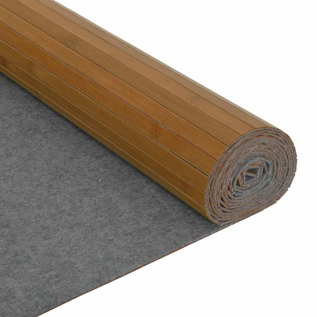 Room Divider Brown Width 250 cm Height 165 cm Bamboo