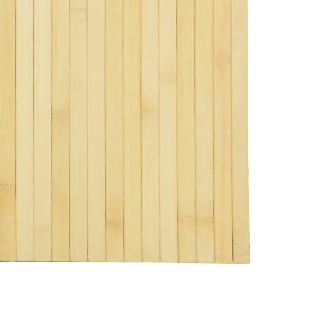 Room Divider Light Natural Width 400 cm Height 165 cm Bamboo