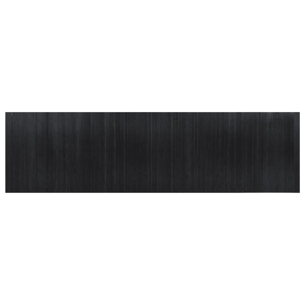 Room Divider Black Width 600 cm Height 165 cm Bamboo