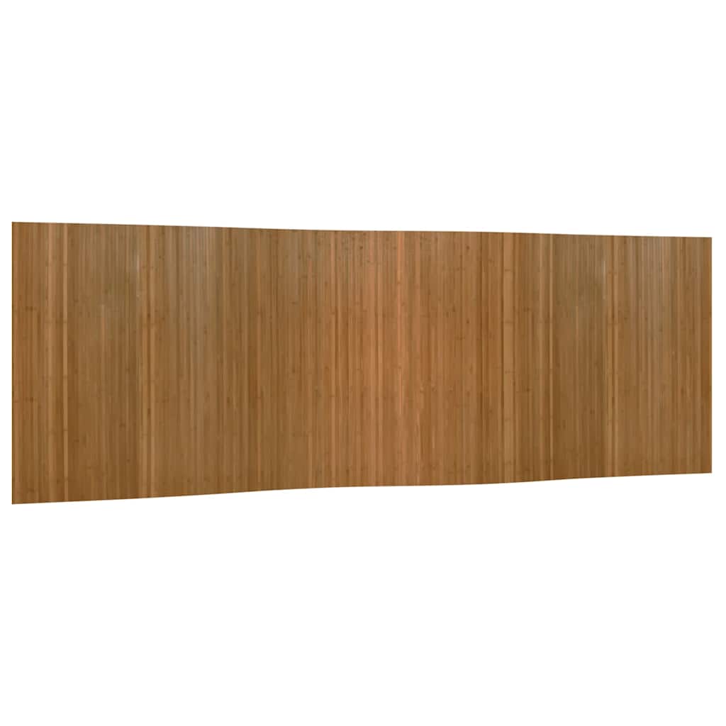 Room Divider Brown Width 600 cm Height 165 cm Bamboo
