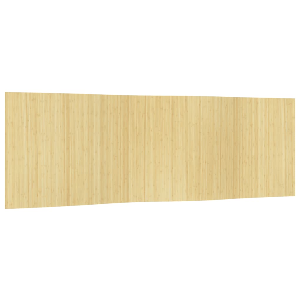 Room Divider Light Natural Width 600 cm Height 165 cm Bamboo