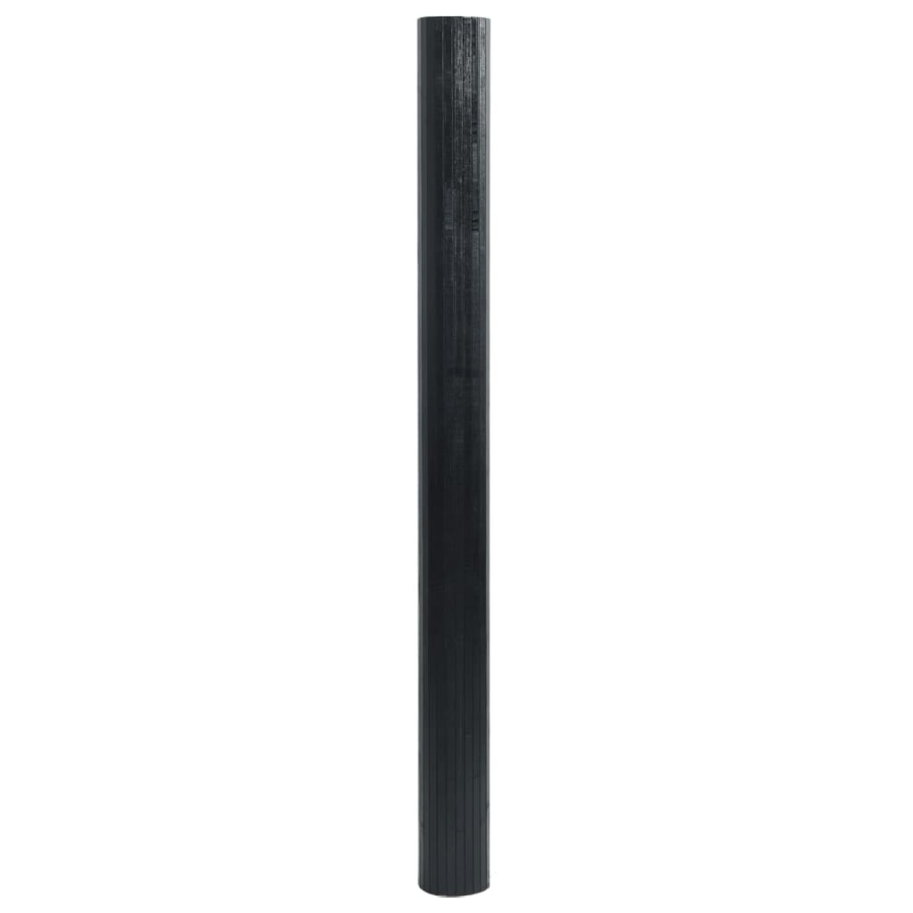 Room Divider Black Width 800 cm Height 165 cm Bamboo