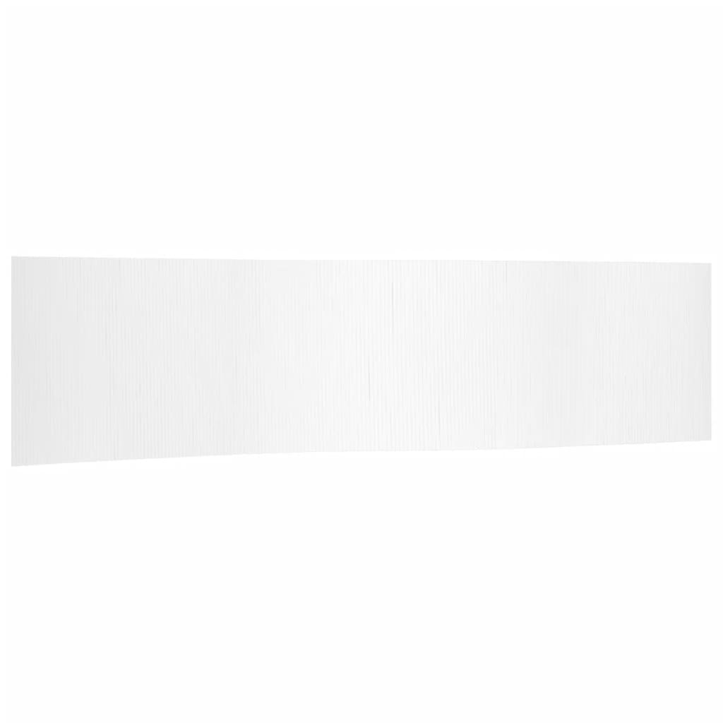 Room Divider White Width 800 cm Height 165 cm Bamboo