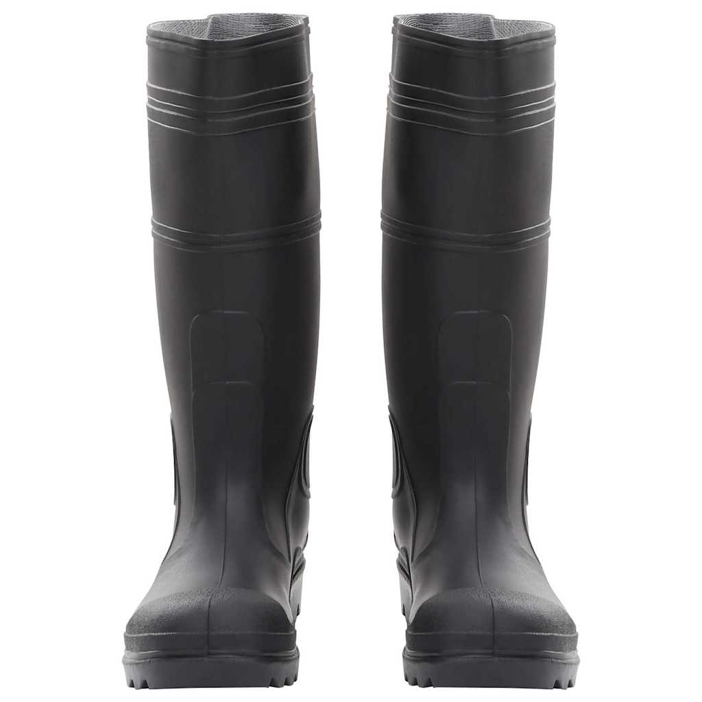 Rain Boots Black Size 38 PVC