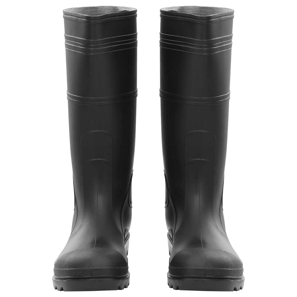 Rain Boots Black Size 44 PVC