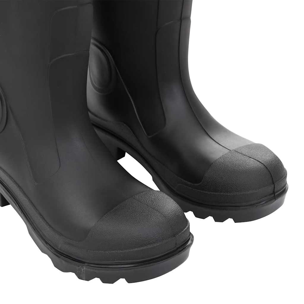 Rian Boots with Removable Socks Black Size 40 PVC