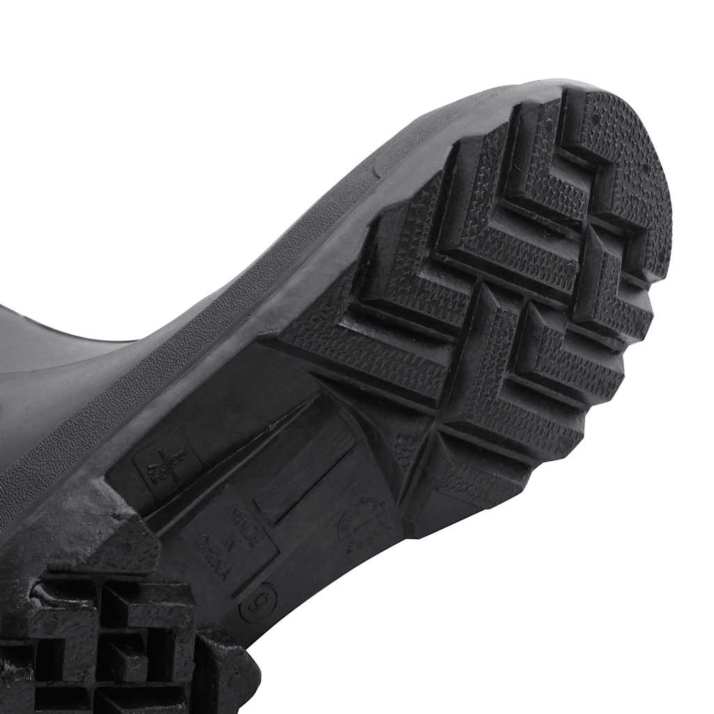 Rain Boots with Removable Socks Black Size 42 PVC