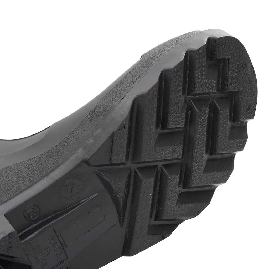 Rain Boots with Removable Socks Black Size 44 PVC