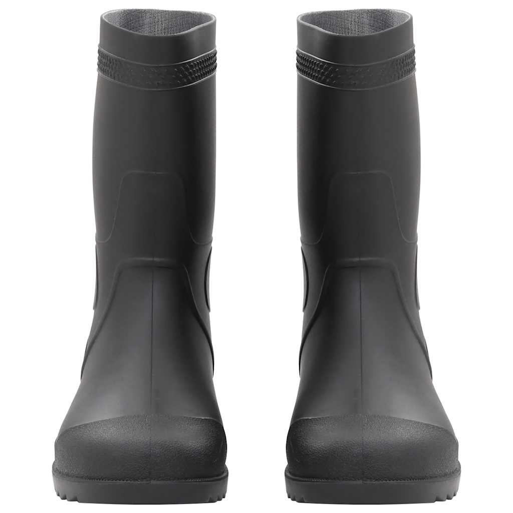 Rain Boots Black Size 46 PVC