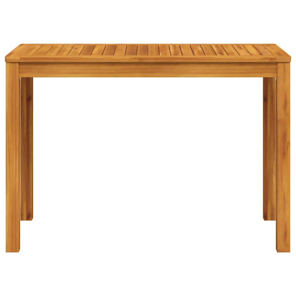 366368 vidaXL Garden Dining Table 110x55x75 cm Solid Wood Acacia