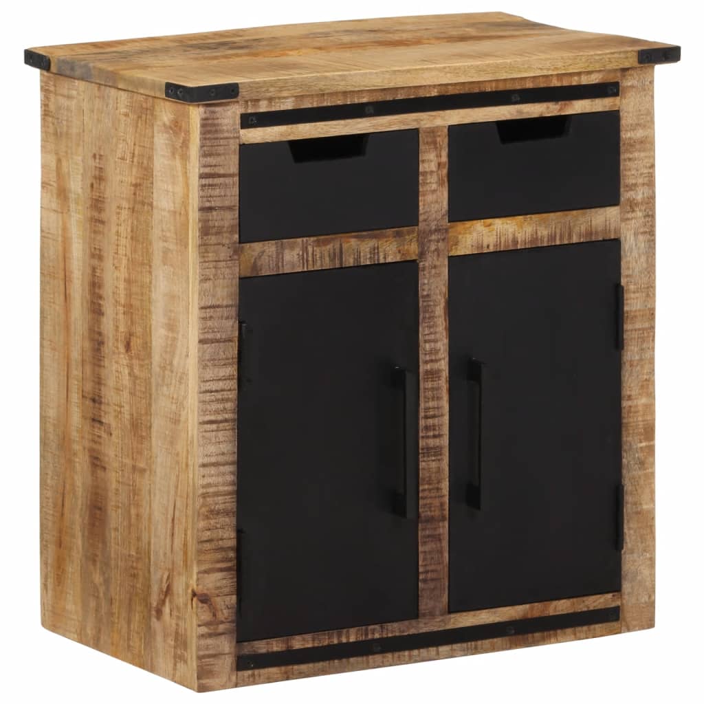 Sideboard with 2 Drawers 55x35x60 cm Solid Wood Mango