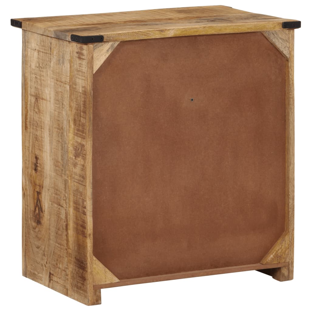 Sideboard with 2 Drawers 55x35x60 cm Solid Wood Mango