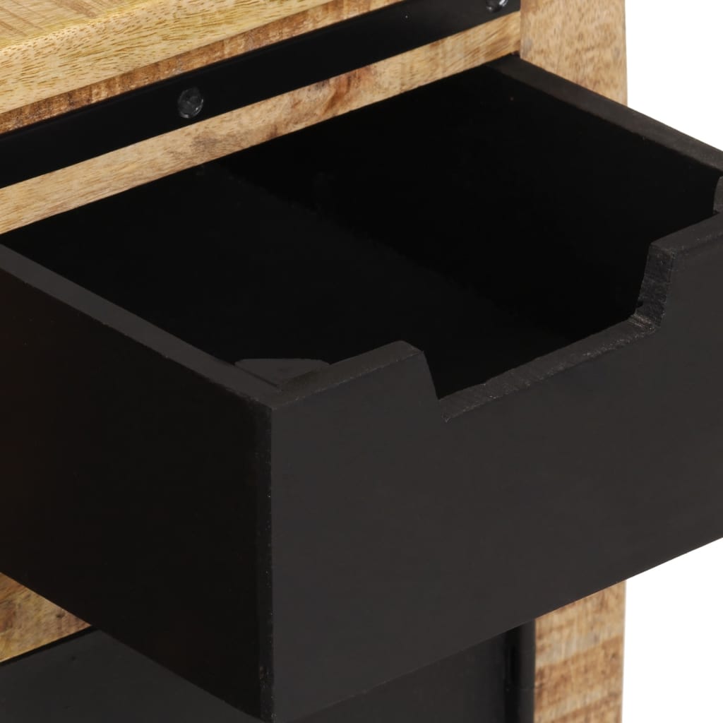 Sideboard with 2 Drawers 55x35x60 cm Solid Wood Mango