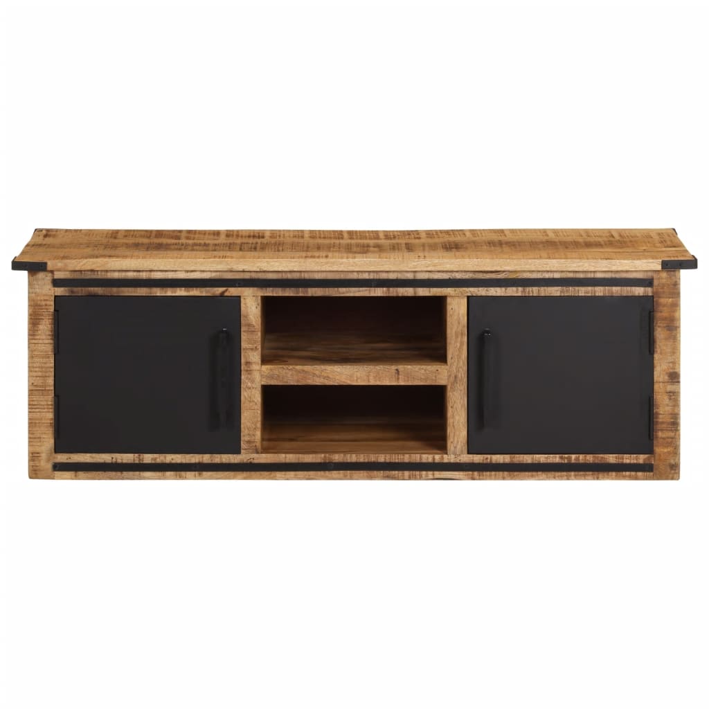 vidaXL TV Cabinet with Doors 105x35x36 cm Solid Wood Mango